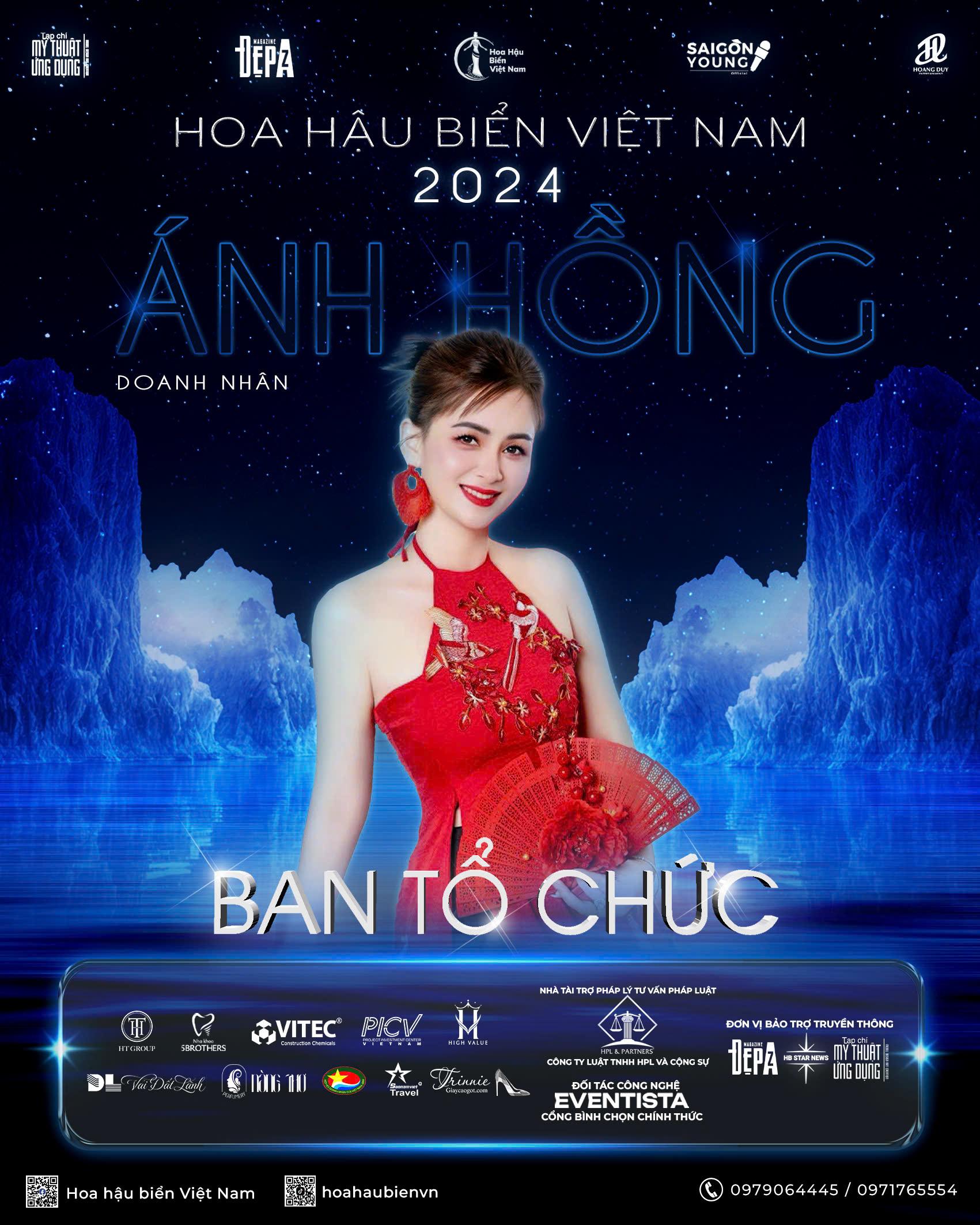 Công bố thành viên ban tổ chức Hoa hậu Biển Việt Nam 2024 - Doanh nhân Ánh Hồng