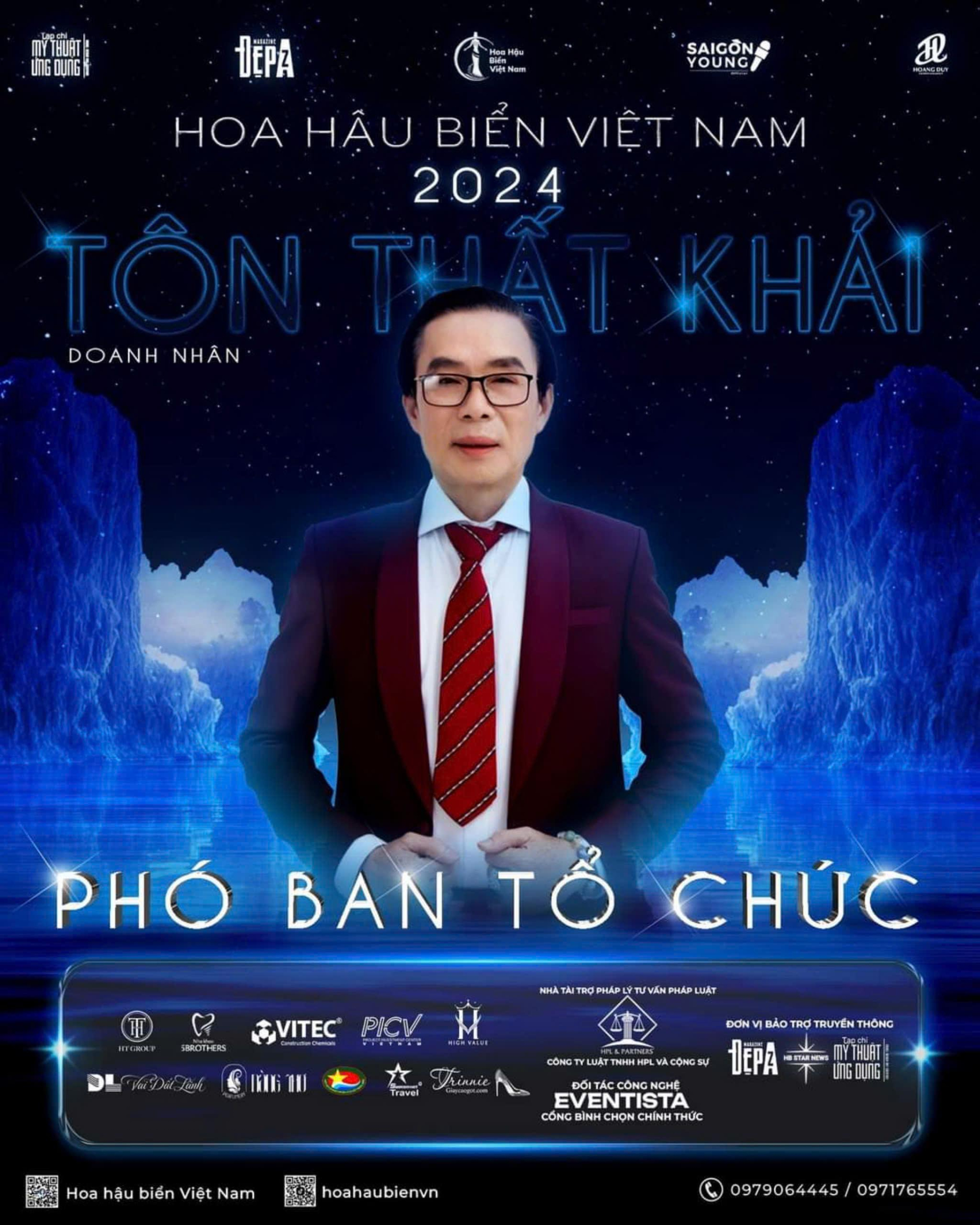 Thành viên ban tổ chức Hoa hậu Biển Việt Nam 2024 - Doanh nhân Tôn Thất Khải