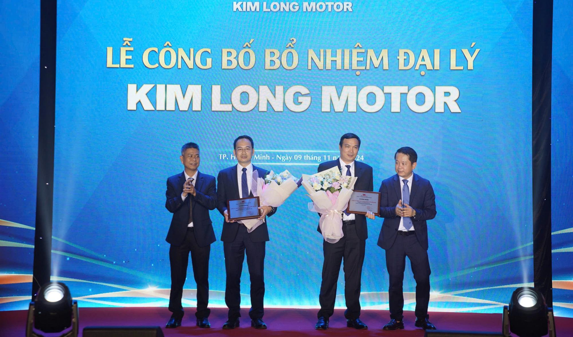 Kim Long Motor công bố