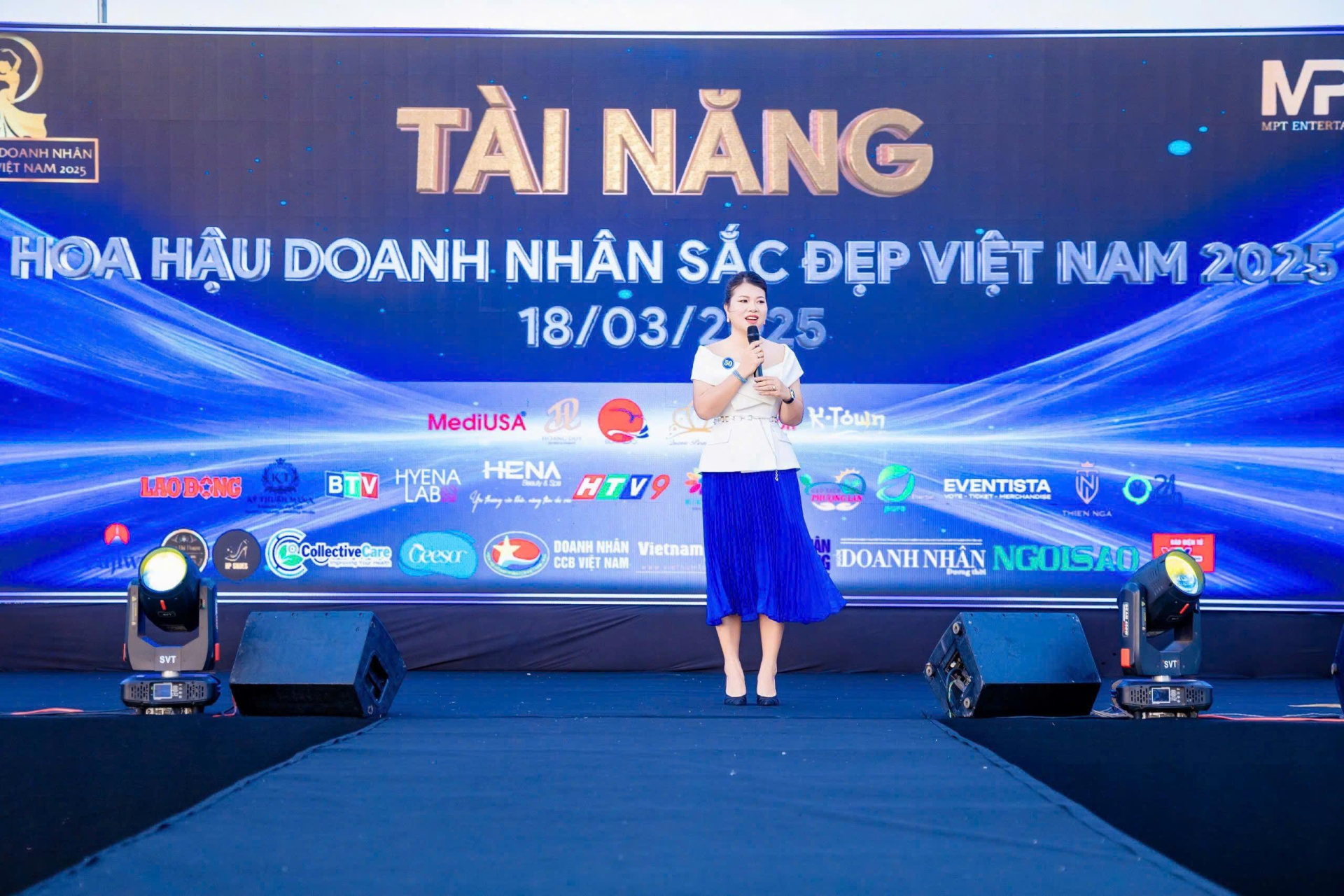 Đêm thi tài năng Hoa hậu Doanh nhân Sắc đẹp Việt Nam 2025 - trước thềm chung kết