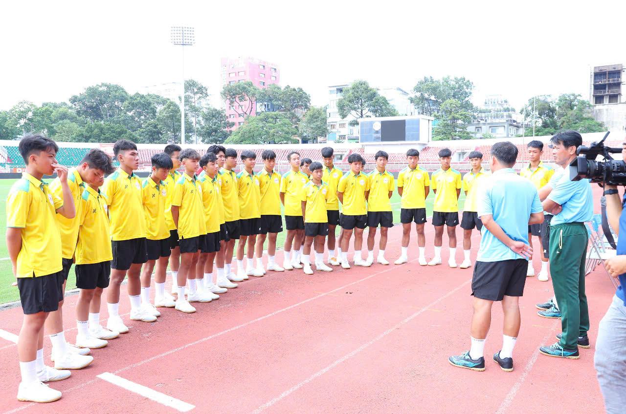 U.15 TP.HCM – Trí Việt quyết tâm giành vé vào VCK Giải bóng đá vô địch U.15 quốc gia 2025