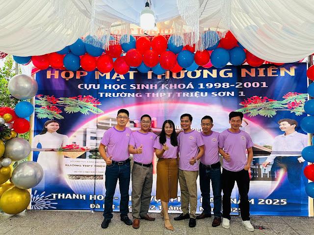 Dịp hội ngộ ấm áp đầy thân tình của Trường THPT Triệu Sơn 1