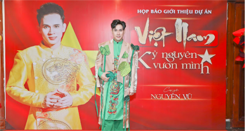 Nguyên Vũ lan tỏa vì cộng đồng với dự án âm nhạc “Việt Nam – Kỷ nguyên vươn mình”