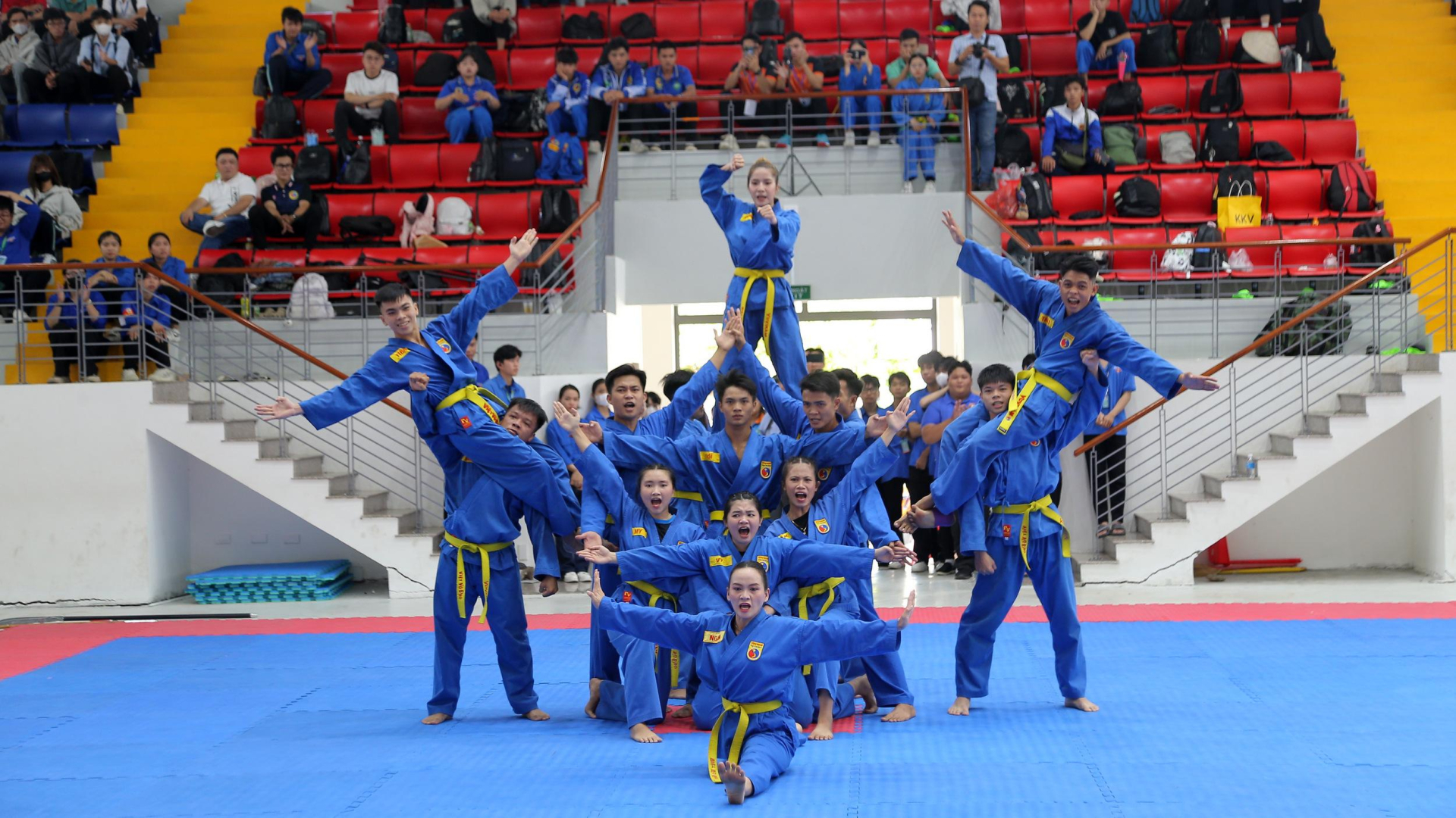 Lần đầu thi võ nhạc tại Giải vô địch Vovinam Sinh viên toàn quốc 2025