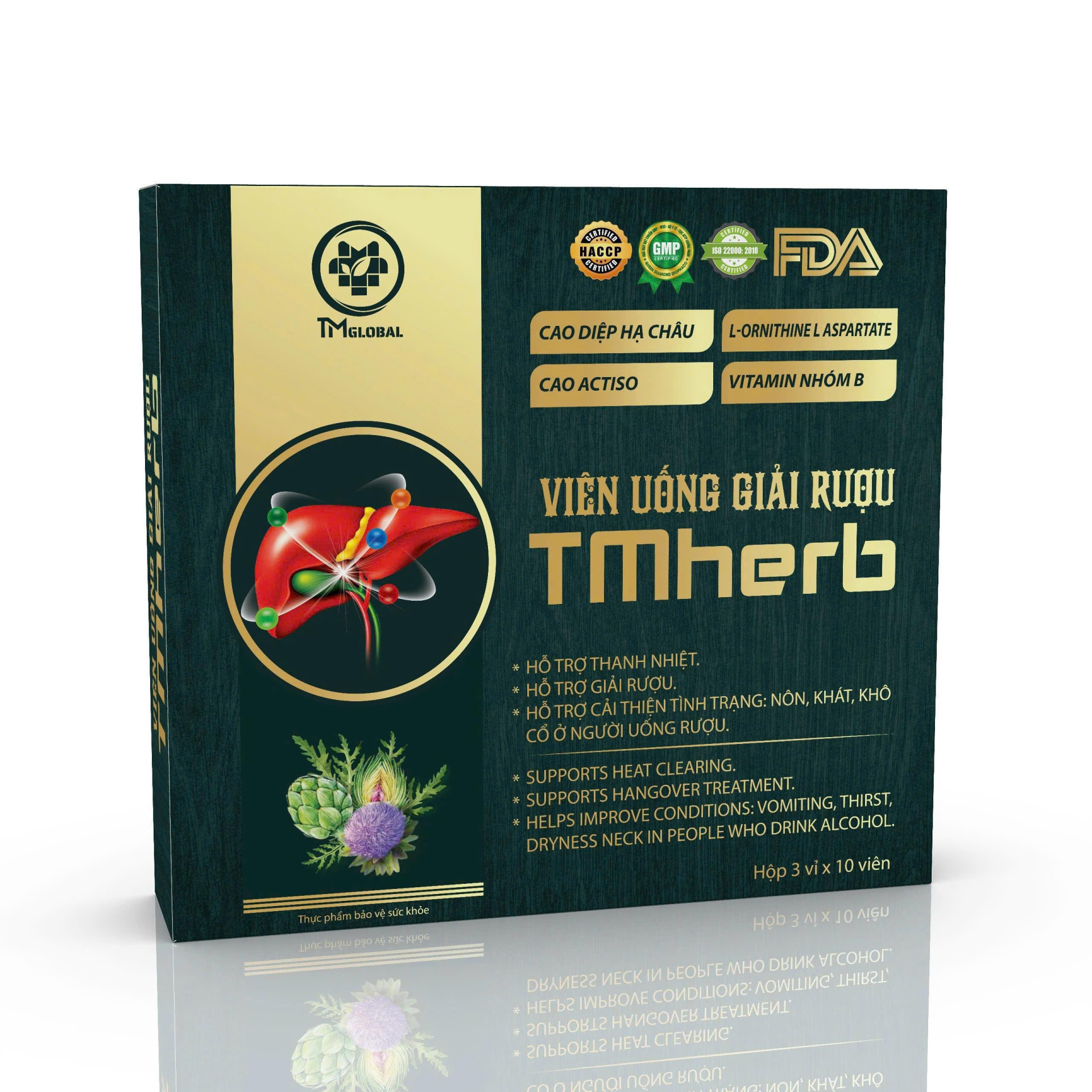 Giải rượu nhanh - sáng dậy tỉnh táo với TMHERB!