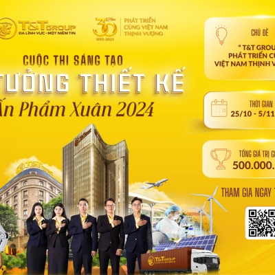 T&T Group phát động cuộc thi sáng tạo ý tưởng, thiết kế ấn phẩm Xuân 2024