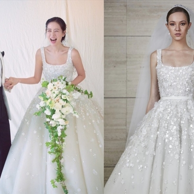 Bóc giá váy cưới lộng lẫy của Son Ye Jin
