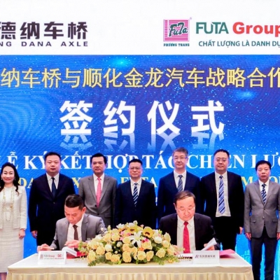 FUTA GROUP, KIM LONG MOTOR ký kết hợp tác chiến lược về sản xuất và phân phối cầu xe