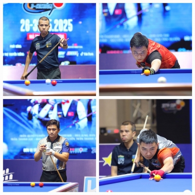 4 cơ thủ Việt Nam tranh vô địch Giải Billiards Carom 3 băng quốc tế – SCTV Cup 2025