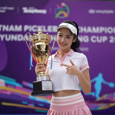 Hoa hậu người mẫu chinh phục Giải Pickleball Việt Nam - Cúp Hyundai Thành Công 2025