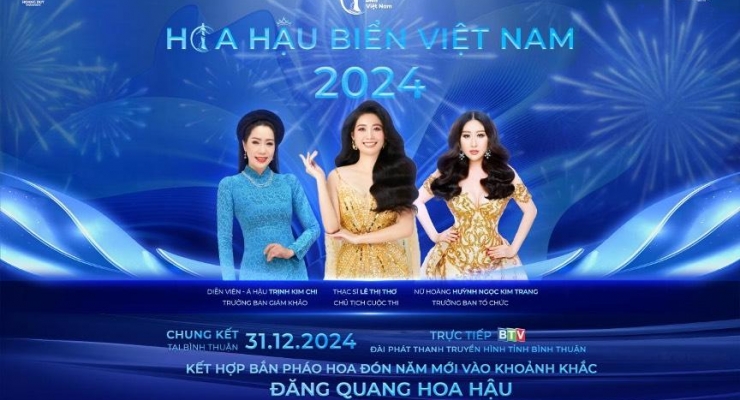 Bình Thuận: Ngắm pháo hoa và màn đăng quang Hoa hậu Biển Việt Nam 2024 diễn ra vào 31/12