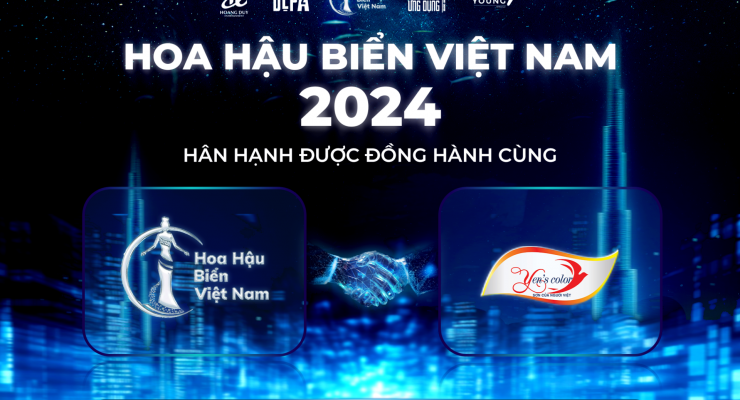 Yen's Color nhà tài trợ đồng hành cùng cuộc thi Hoa Hậu Biển Việt Nam 2024