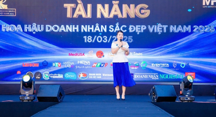 Đêm thi tài năng Hoa hậu Doanh nhân Sắc đẹp Việt Nam 2025 - trước thềm chung kết