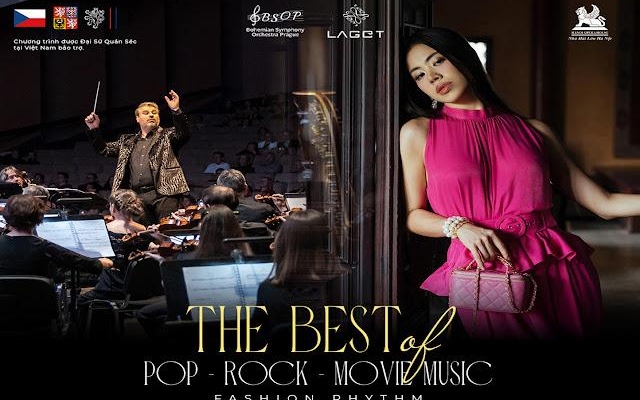 Đêm nhạc “The Best of POP – ROCK – MOVIE MUSIC” hoành tráng tại Hà Nội