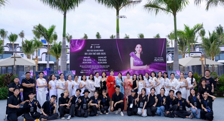 Dàn thí sinh Hoa Hậu Doanh nhân Du lịch Thế giới 2025 chính thức khởi hành, sẵn sàng tỏa sáng tại Bình Thuận