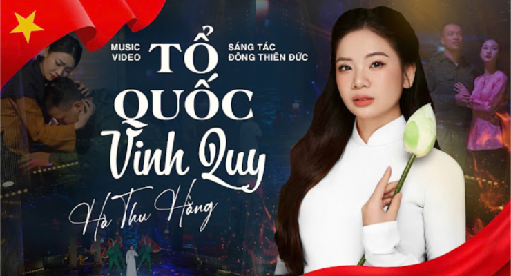 Ca sĩ Hà Thu Hằng giới thiệu MV “Tổ Quốc Vinh Quy” tri ân 27/7